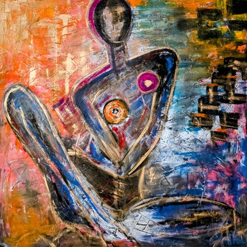 Original contemporary painting - original,