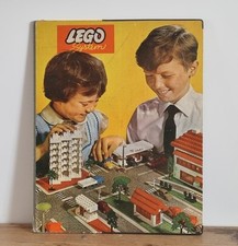 Vintage Lego UK Town Plan Set Playmat Fold Out 