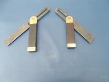 Pair Antique Brass & Ebony