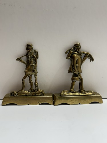 Vintage heavy cast brass - heavy,