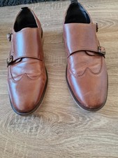 Men's Asos Monk Shoes - Tan UK