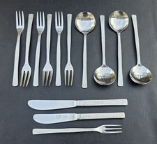 Viners Studio Cutlery - Bark Design by Gerald Benney - Spoons | Forks | Knives