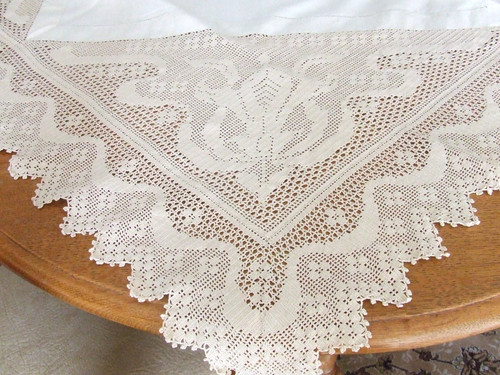 Vintage light beige - vintage, hand