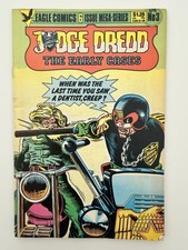 Judge Dredd  Eagle Comics The Early Cases #3 April 1986 Very Good Condition