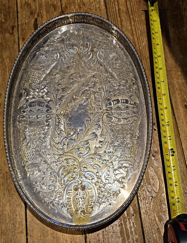 Viners silver plated - silver, oval