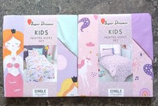 Girls Single Duvet Set ×2