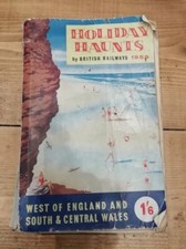 British Railways Holiday Haunts 1958 Book West Of England, South & Central Wales