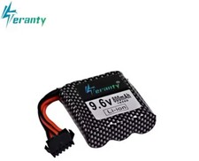 9.6V 3S 800mAh 1650 Lipo Battery plug for RC Buggy S911 S912 9115 9116 *6 Pin*