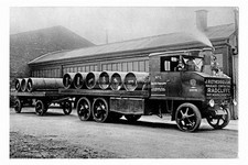 pt3135 - Radcliffe , Etheridge Steam Lorry , Lancashire - Print 6x4