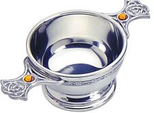 Ornate Celtic Scottish Quaich