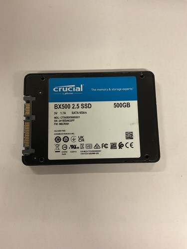 Crucial bx500 480gb - crucial,