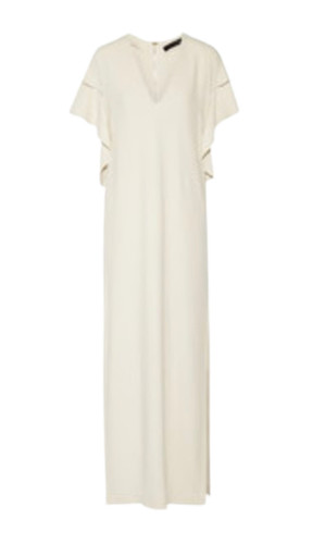 Elie saab cream frill sleeves - elie,