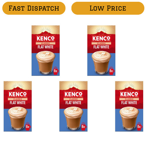 Kenco flat white instant - flat,