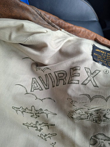 Avirex men brown leather - brown,