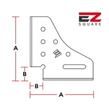 MAC - EZ Square 200mm - 90