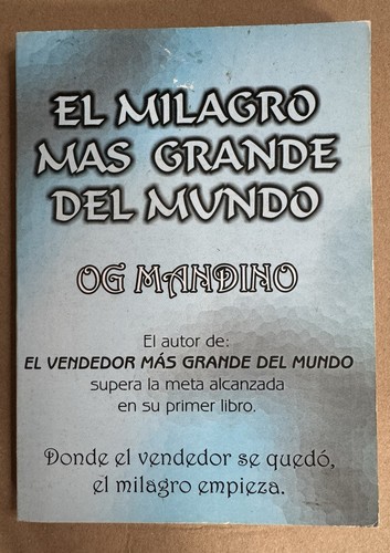 Milagro más grande - más,