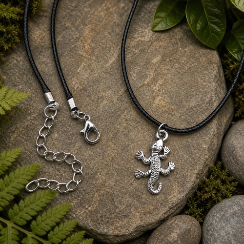 Gecko necklace tibetan - necklace, –