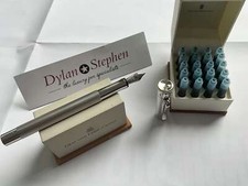 Graf Von Faber Castell Classic Guilloche fountain pen 18K medium nib + ink