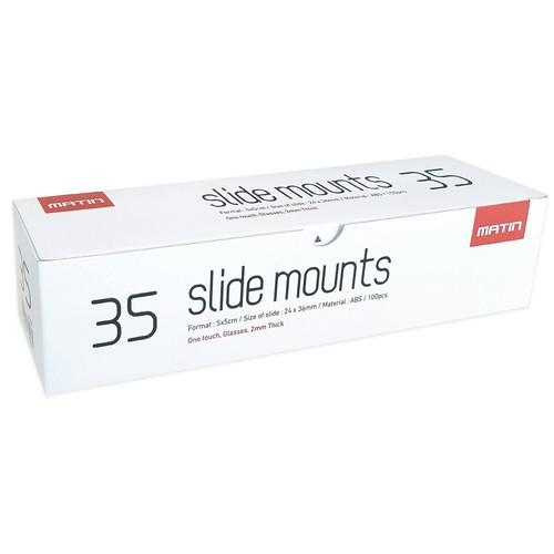100 slide mounts 35mm 135 - 35mm,