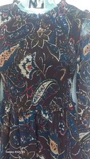 Beautiful Maxi dress size XS size 6 Bohemian Cottage core Hippie folk dress nnt 