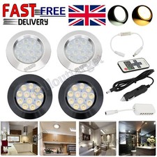 12V Recessed LED Spot Ceiling Lights Camper Van Caravan Motorhome Boat Downlight