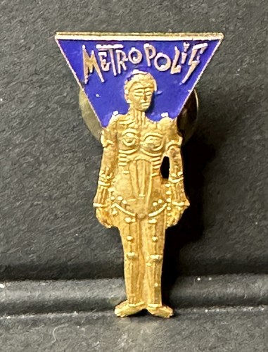 Metropolis maria pin badge - metropolis,