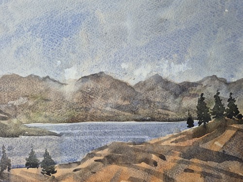 Scotland mountain scene - scotland,