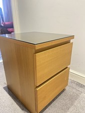 Ikea  MALM Chest of 2 drawers