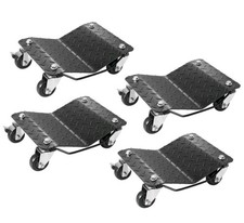 VEVOR Car Dolly Wheel Tire Dolly 4 PCS Heavy Duty Skate Auto Repair Dolly 6000LB