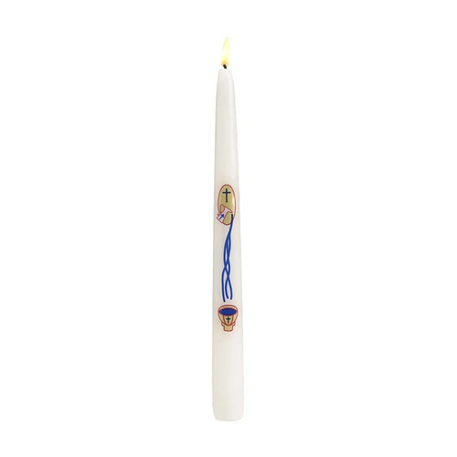 Baptism taper candle 8 x - baptism,