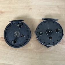 2 x Vintage Centrepin Reels - Trudex and Rapidex