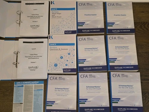 Cfa level 2019 - cfa, kaplan