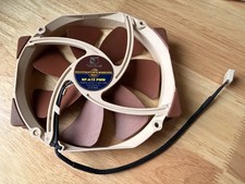 Noctua NF-A15 HS-PWM Brown / Beige fan  4-Pin 140mm , NA-RC7 adapter,cooling.