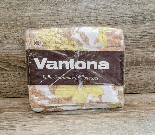 Vantona vtg 1970s floral - vantona,