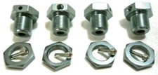 17mm Hex Adapters Set of 4 for