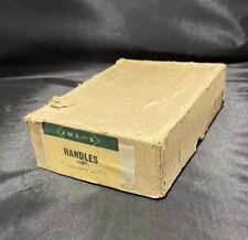 Hemo Boxed Plastic Cupboard Drawer Ribbed Pull Handles Green New Ex Stock Rare