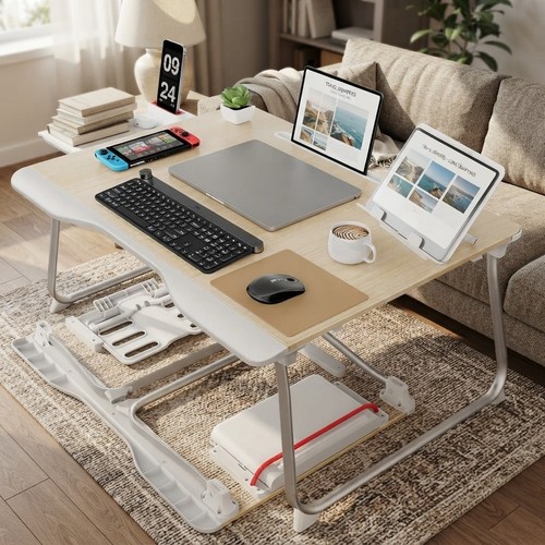 Versatile ergonomic bed tray - bed,