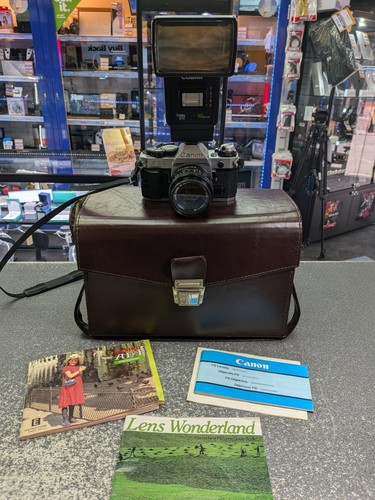 Canon program slr camera - ae-1,