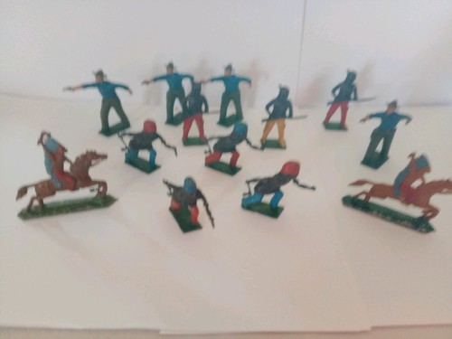 Vintage johill lead cowboys - lead,