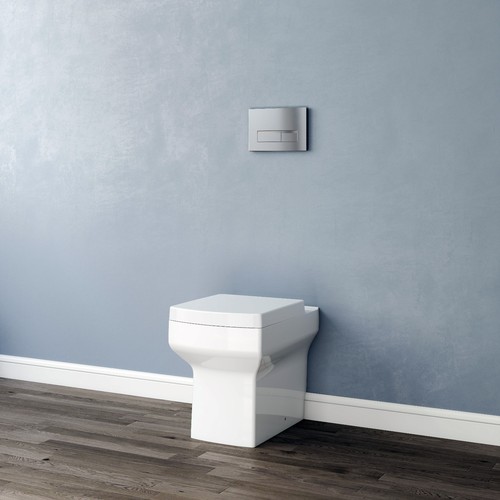 Modern bathroom back - modern,