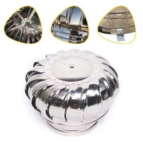Chimney spinner cowl stainless - chimney,