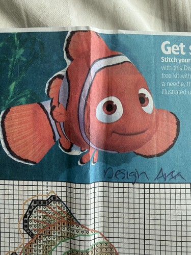 Disney nemo cross stitch - disney,