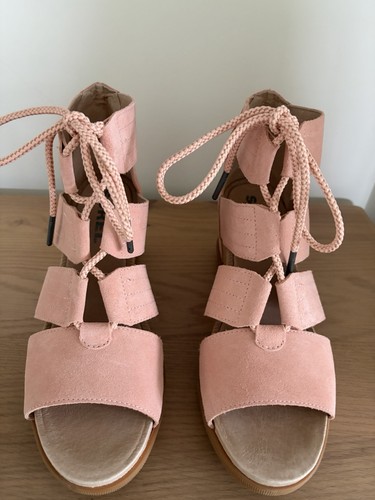 Sorel joanie lace pink - joanie, up