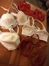 5 Bras Various Sizes New Or