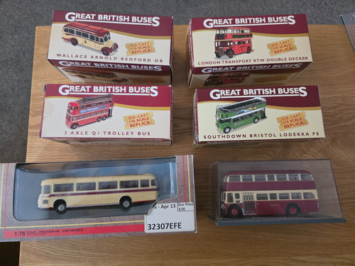 Great british buses atlas - 1:76,
