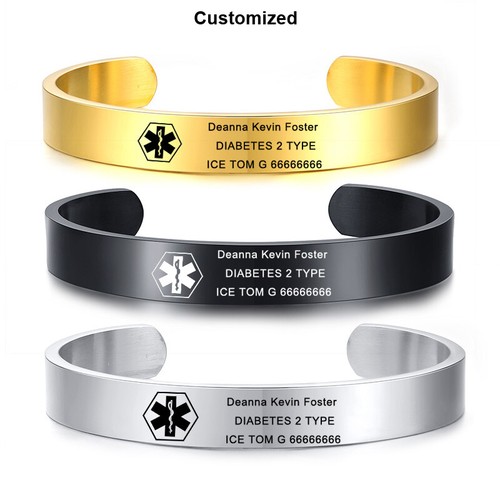Personalized engraved medical - personalized,