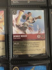MINNIE MOUSE PIRATE LOOKOUT 12/P2 FOIL PROMO Disney Lorcana