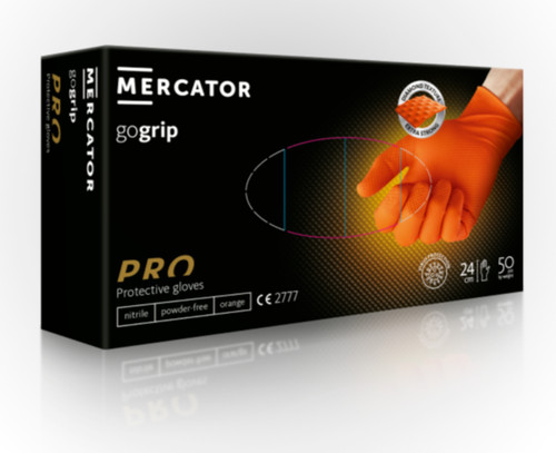 Mercator nitrile gloves orange - mercator,