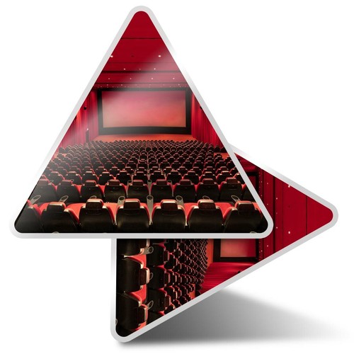 Triangle stickers 10cm - x,