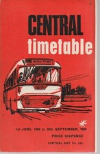 CENTRAL SCOTTISH BUS TIMETABLE